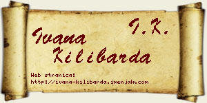 Ivana Kilibarda vizit kartica